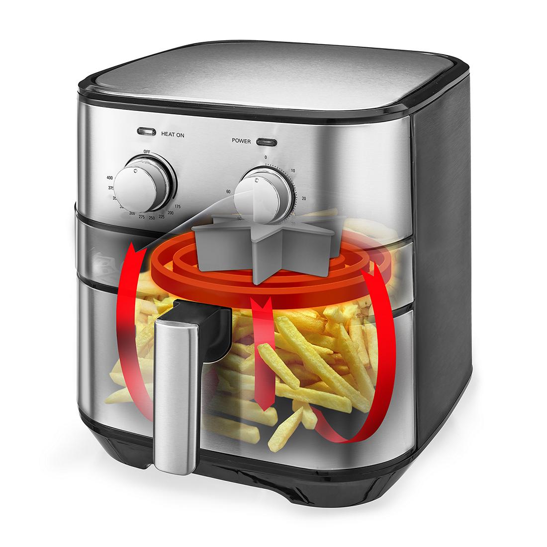 How a digital air fryer works