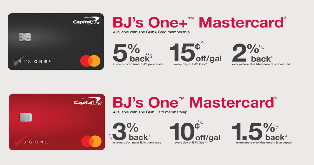 BJ’s Offers Even More Value with the BJ’s One™ Mastercard® & BJ’s One+