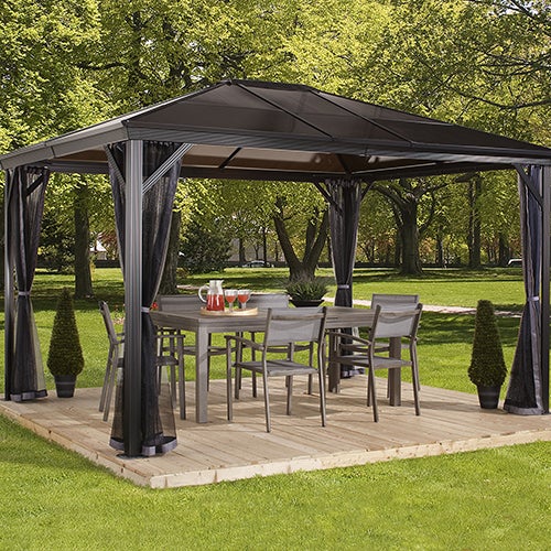 Compliment Your Backyard Space with the Latest Gazebos