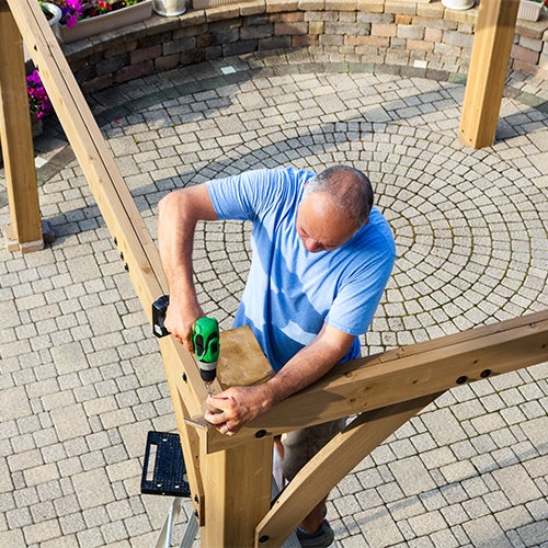 Install A Gazebo in Your Backyard Space 