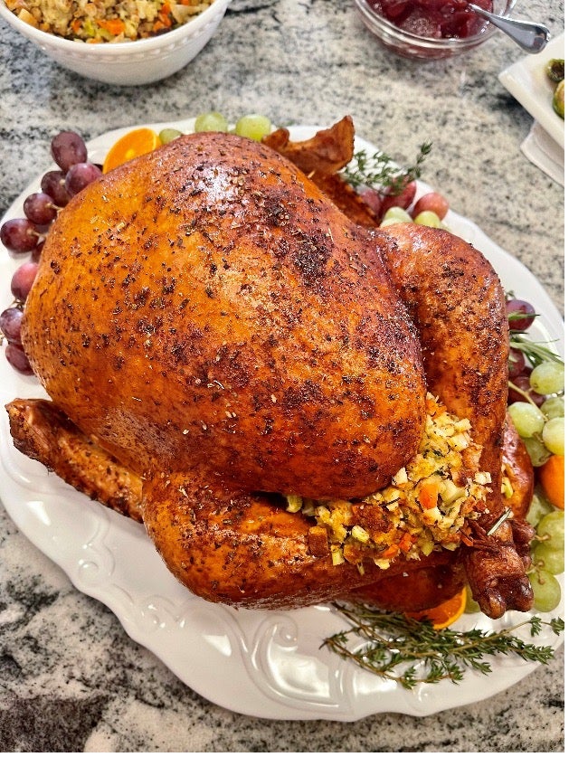 Cooked Thanksgiving turkey