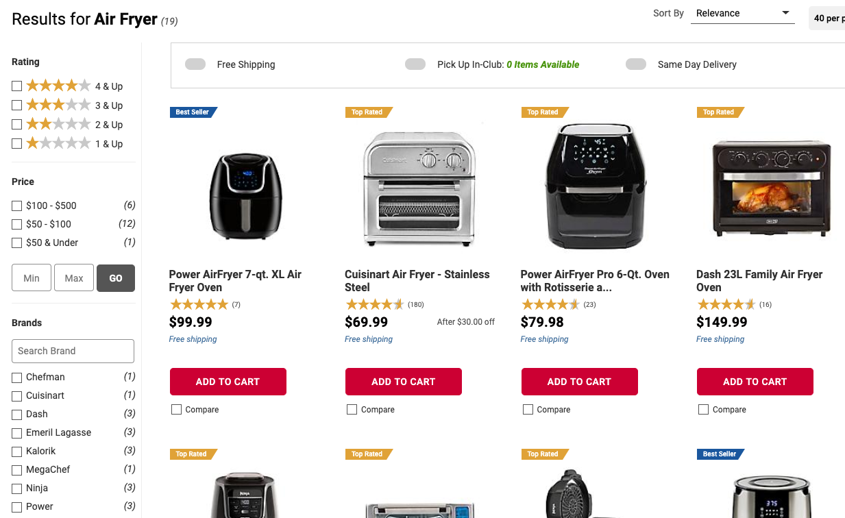 Browse BJ's and Shop Latest Air Fryers