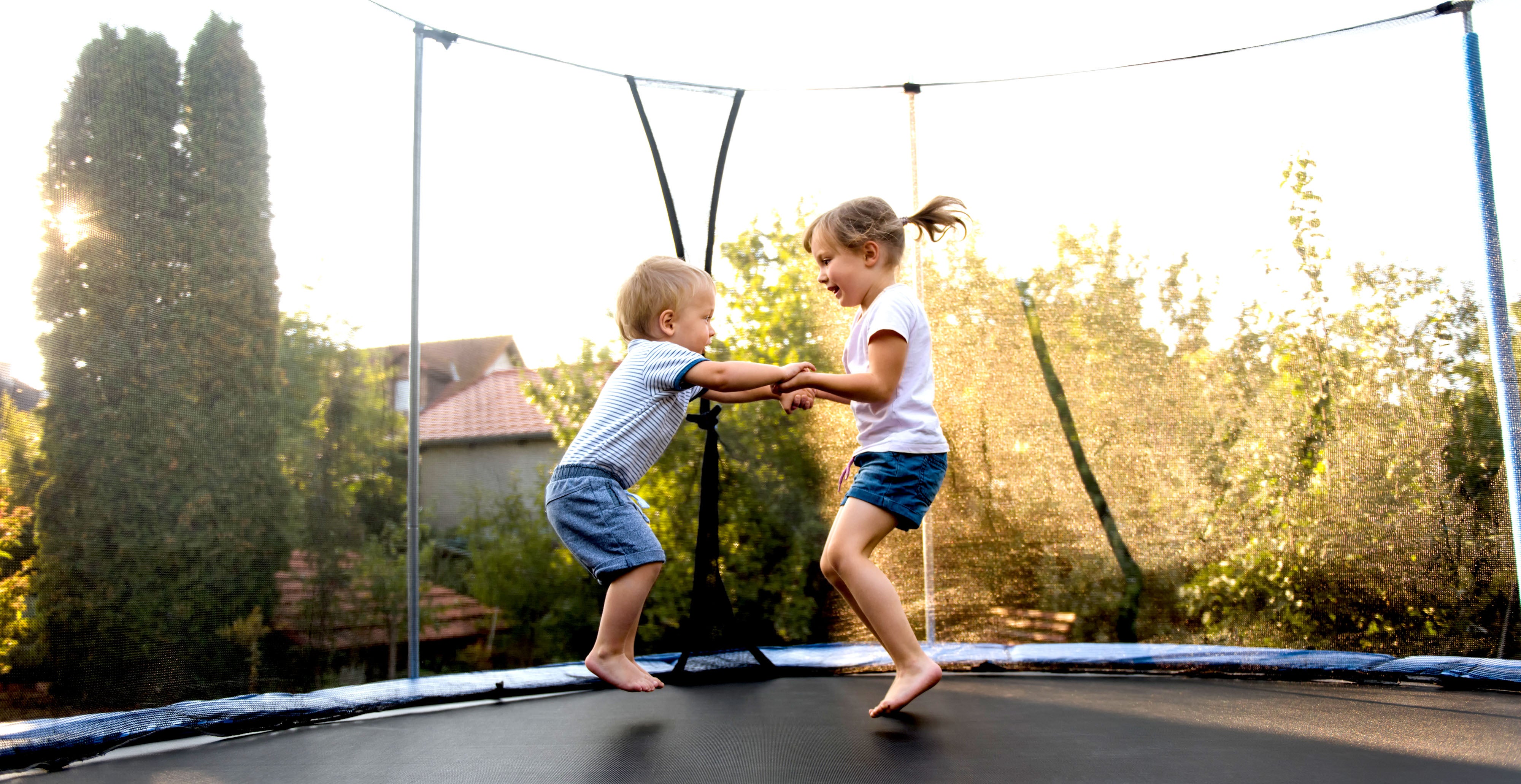 Trampoline shop for family