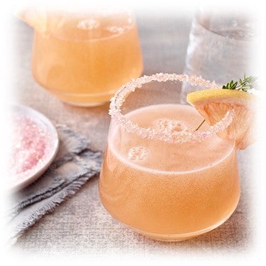 Pink Grapefruit White Wine Spritzers